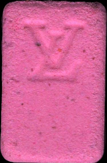 Louis Vuitton LV (Rosa) - MDMA 3mg (Front) sample 2025-11-27_louisvuittonlv_rosa