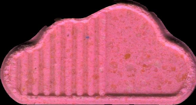 SoundCloud (Rosa) - MDMA 169mg (Front) pill — lab-tested sample