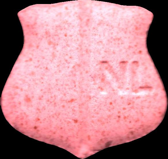 FBI (Rosa) - MDMA 205mg (Front) sample 2025-12-09_fbi_rosa