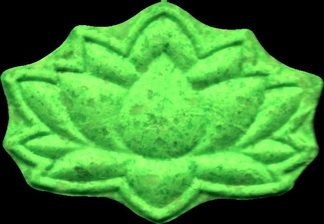 Lotus (Verde) - MDMA 145mg (Front) pill — lab-tested sample