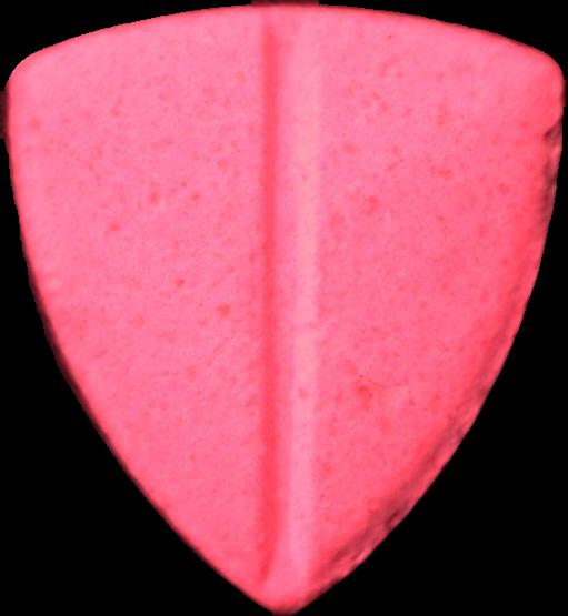 Tesla (Rosa) - MDMA 142mg (Front) sample 2025-12-16_tesla_rosa