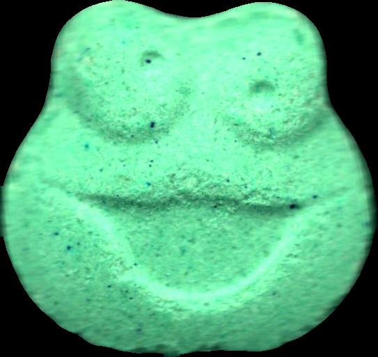 Rana (Verde) - MDMA 257mg (Front) sample 2026-01-13_rana_verde