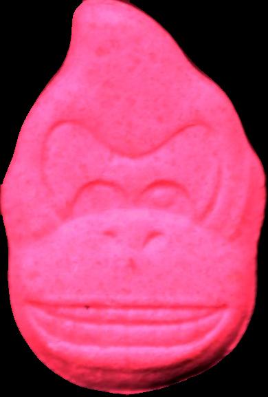 Donkey Kong (Rosa) - MDMA 150mg (Front) sample 2026-01-20_donkeykong_rosa