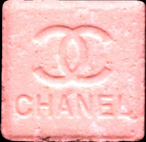 Chanel (Rosa) - MDMA 1mg (Front) pill — lab-tested sample
