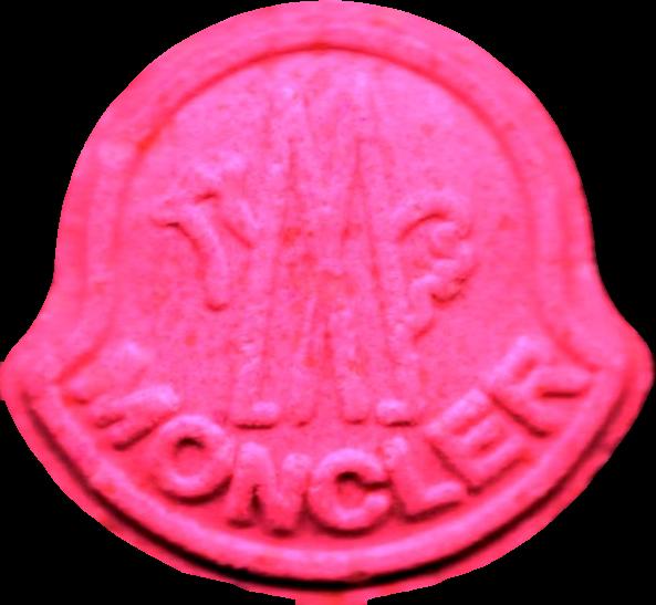 Moncler (Multicolor) - MDMA 163mg (Front) pill — lab-tested sample