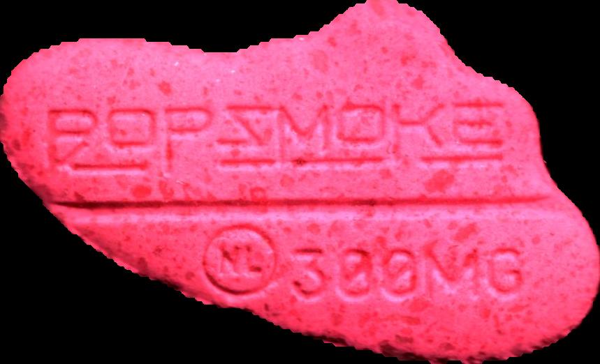 Pop Smoke (Rosa) - MDMA 214mg (Front) sample 2026-02-10_popsmoke_rosa