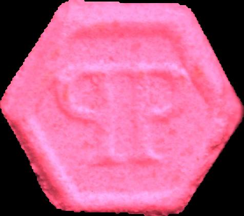 Phillip Plein (Rosa) - MDMA 232mg (Front) sample 2026-02-17_phillipplein_rosa