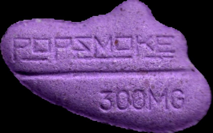 Pop Smoke (Morado) - MDMA 246mg (Front) sample 2026-02-17_popsmoke_morado