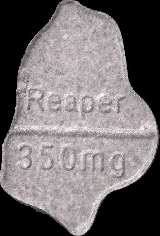 Grim Reaper (Gris) - MDMA 33% (Front) sample 2026-02-19_grimreaper_gris