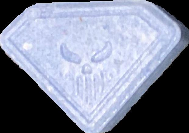 Punisher (Azul) - MDMA 181mg (Front) sample 2026-02-20_punisher_azul