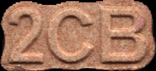 2CB (Beige) - 2C-B 10mg (Front) pill — lab-tested sample