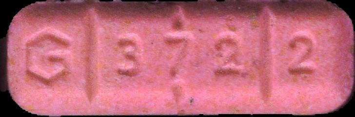 G 3722 (Rosa) - MDMA 148mg (Front) sample 2026-03-05_g3722_rosa
