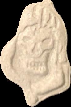 Grim Reaper (Gris) - MDMA 319mg (Front) sample 2026-03-12_grimreaper_gris
