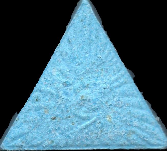 Iluminati (Azul claro) - MDMA 248mg (Front) sample 2026-03-12_iluminati_azulclaro