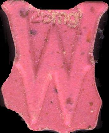 Miércoles (Rosa) - 2C-B 14mg (Front) sample 2026-03-12_mircoles_rosa