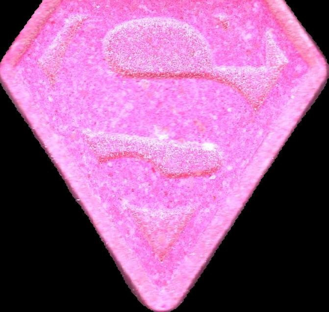Superman (Rosa) - MDMA 50mg (Front) sample 2026-03-12_superman_rosa