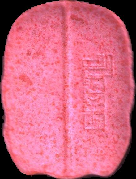 Gas mask (Rosa) - MDMA 172mg (Front) sample 2026-03-19_gasmask_rosa