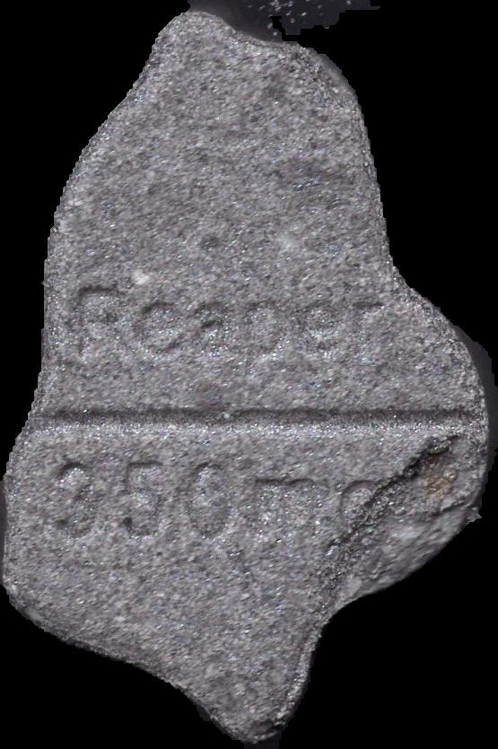 Grim Reaper (Gris) - MDMA 208mg (Front) sample 2026-03-19_grimreaper_gris