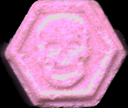 Phillip Plein (Rosa) - MDMA 190mg (Front) sample 2026-03-19_phillipplein_rosa