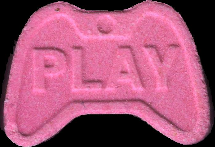 Play (Rosa) - MDMA 209mg (Front) sample 2026-03-19_play_rosa