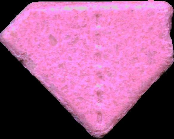Punisher (Rosa) - MDMA 214mg (Front) sample 2026-03-19_punisher_rosa