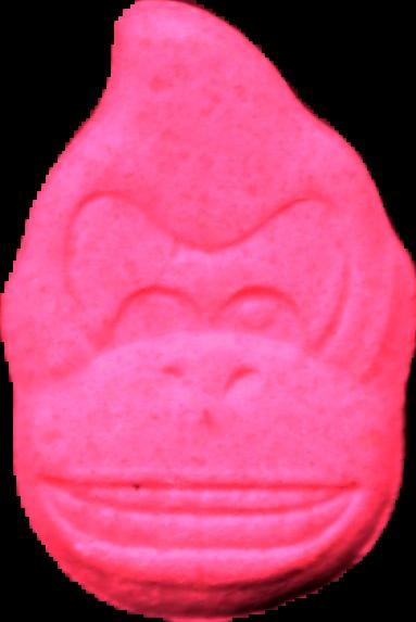 Donkey Kong (Rosa) - MDMA 87mg (Front) sample 2026-03-31_donkeykong_rosa