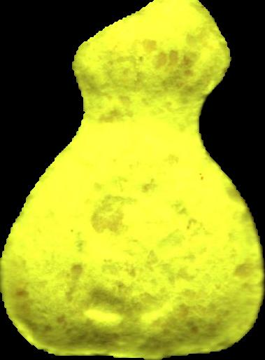 Money bag (dollar) (Amarillo) - MDMA 164mg (Front) sample 2026-03-31_moneybagdollar_amarillo