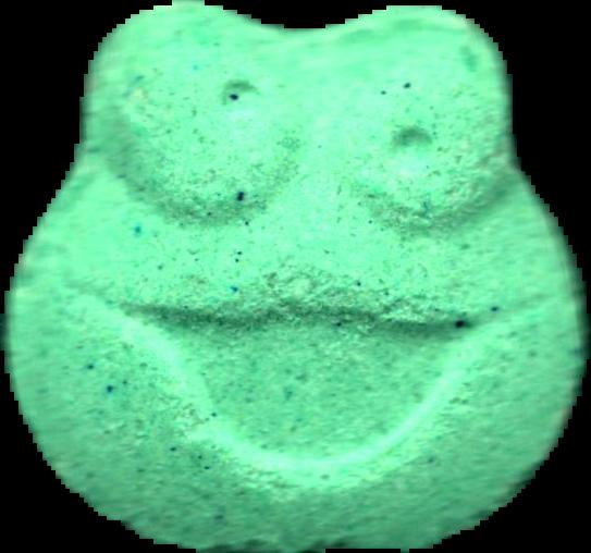 Monstruo Galletas (Azul) - MDMA 268mg (Front) sample 2026-04-14_monstruogalletas_azul