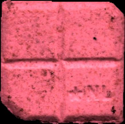Awakenings (Rosa) - MDMA 149mg (Front) pill — lab-tested sample