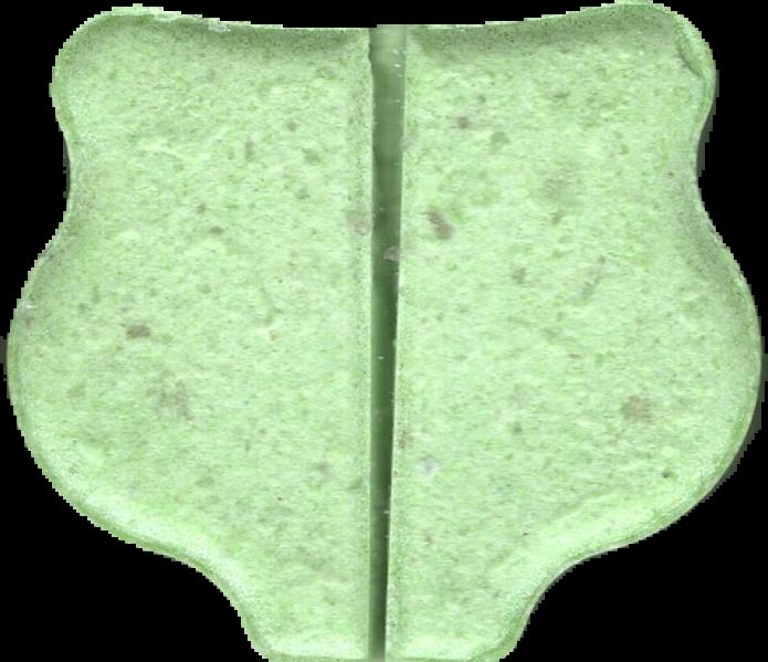 Tigre (Verde Claro) - MDMA 94mg (Front) sample 2026-04-23_tigre_verdeclaro