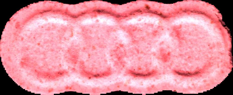 AUDI RS (Rosa Claro) - MDMA 155mg (Front) lab-tested pill — front