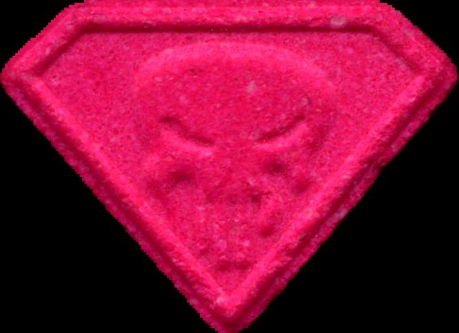 Punisher (Rosa) - MDMA 142mg (Front) sample 2026-04-28_punisher_rosa