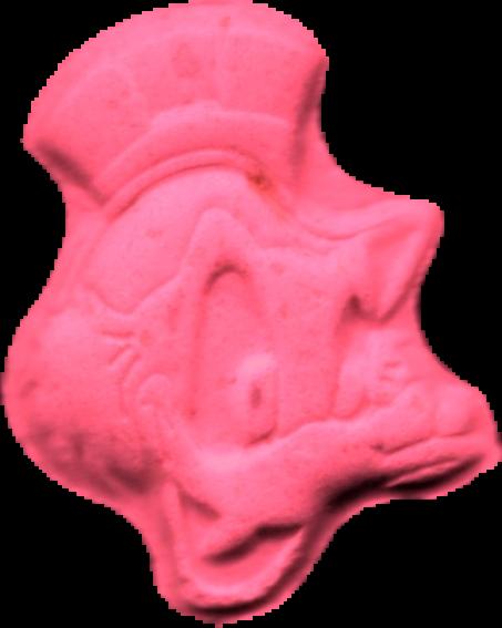 (Rosa) - MDMA 108mg (Front) pill — lab-tested sample