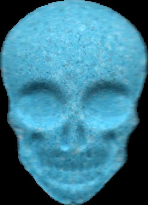 My Brand (Azul) - MDMA 168mg (Front) pill — lab-tested sample