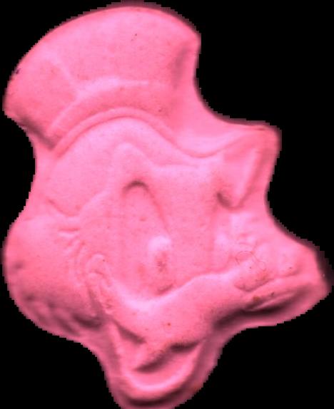 Pato Donald (Rosa) - MDMA 120mg (Front) lab-tested pill — front