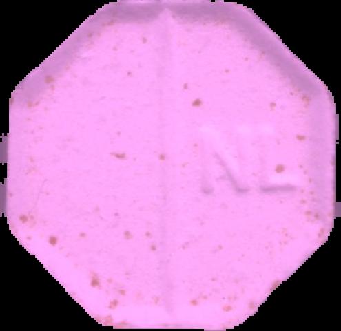Dolce Gabbana (Rosa) - MDMA 120mg (Front) pill — lab-tested sample