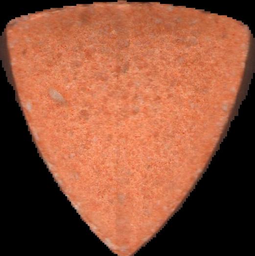 Tesla (Naranja) - MDMA 142mg (Front) pill — lab-tested sample