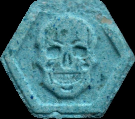 Phillip Plein (Azul) - MDMA 178mg (Front) sample 2026-06-02_phillipplein_azul