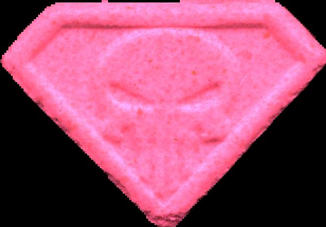 Punisher (Rosa) - MDMA 203mg (Front) sample 2026-06-02_punisher_rosa