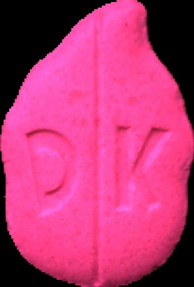 Donkey Kong (Rosa) - MDMA 153mg (Front) sample 2026-06-04_donkeykong_rosa