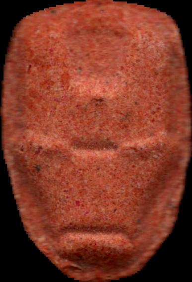 ironman (Naranja) - MDMA 126mg (Front) sample 2026-06-04_ironman_naranja