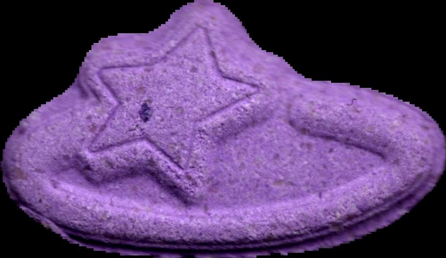 Pop Smoke (Morado) - MDMA 256mg (Front) sample 2026-06-04_popsmoke_morado