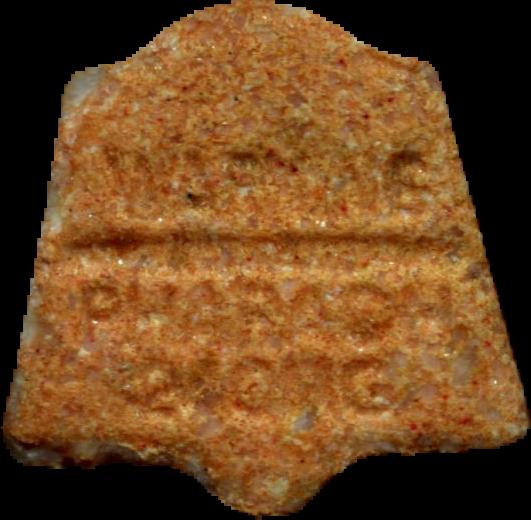 Faraón (Naranja) - MDMA 198mg (Front) sample 2026-06-05_faran_naranja
