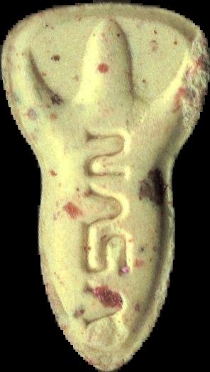 NASA (Amarillo) (Front) lab-tested pill — front