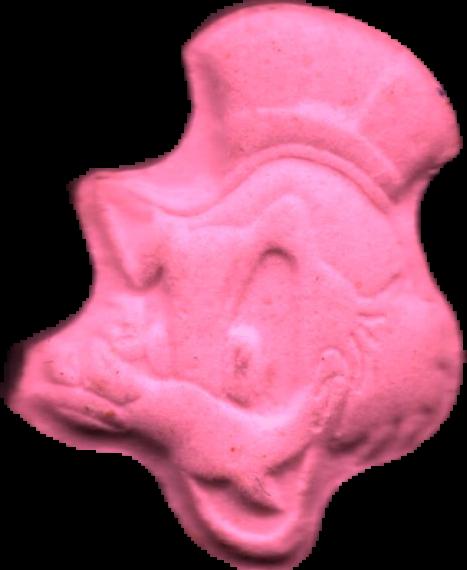 logo new (Rosa) - MDMA 110mg (Front) lab-tested pill — back