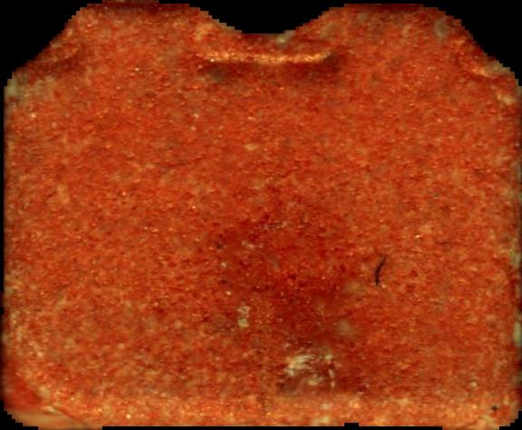 Lego (Naranja) - MDMA 223mg (Front) lab-tested pill — back