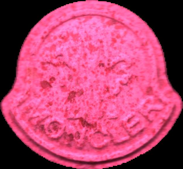 Moncler (Rosa) - MDMA 165mg (Front) lab-tested pill — front