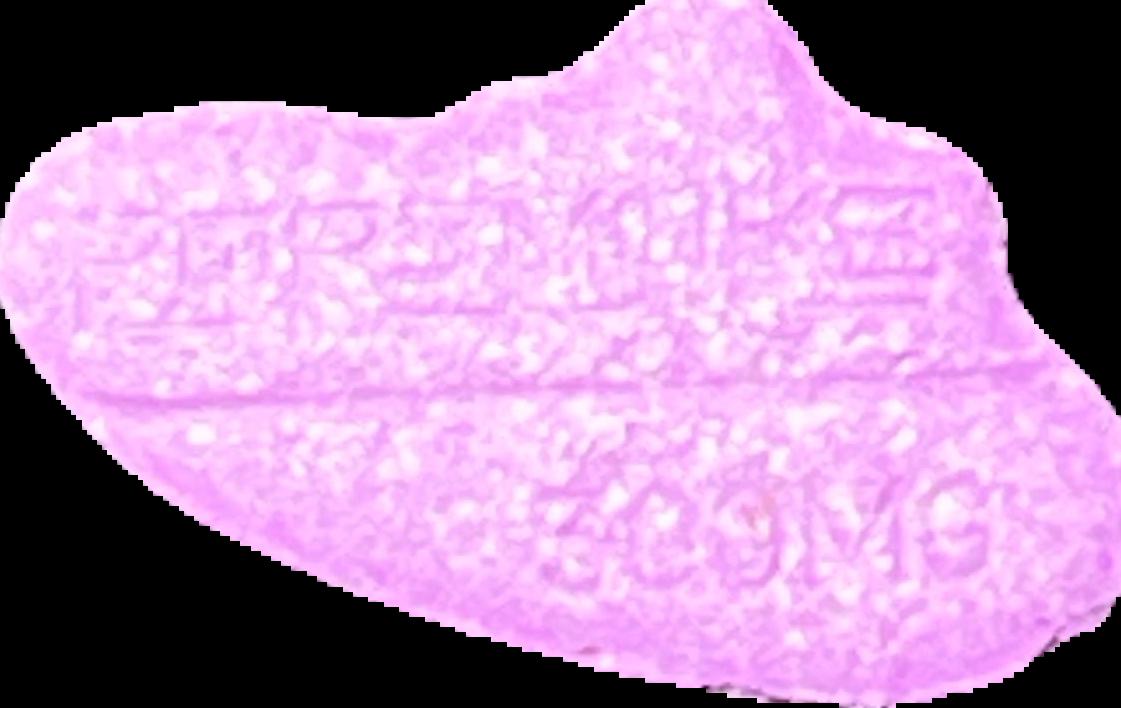 Pop Smoke (Lila) - MDMA 205mg (Front) lab-tested pill — back