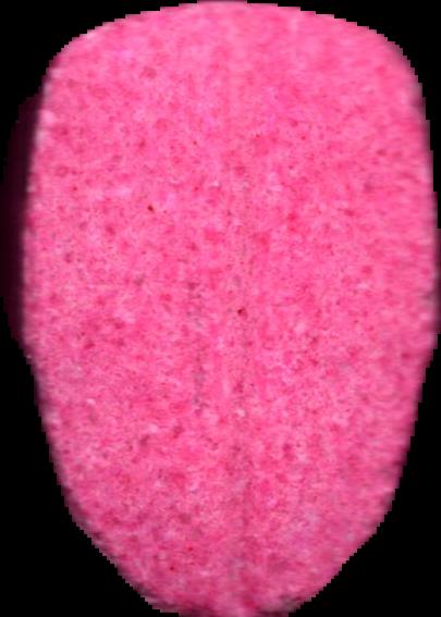 ironman (Rosa) - MDMA 171mg (Front) lab-tested pill — back