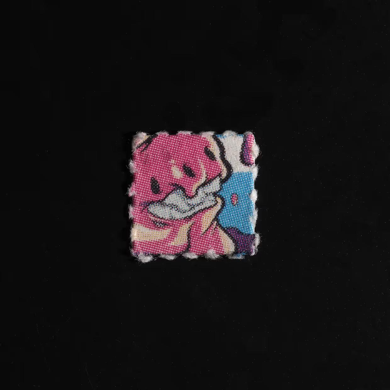 LSD Filz / Logo unbekannt lab-tested pill